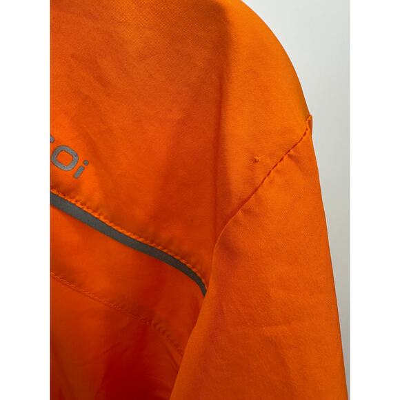 Sugoi Mens Orange Zap Jacket Size M Cycling Windbreaker Outdoors Rain Repellent - Picture 10 of 11
